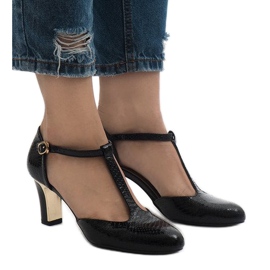 Crne crpke na stupu 2239-1 crna