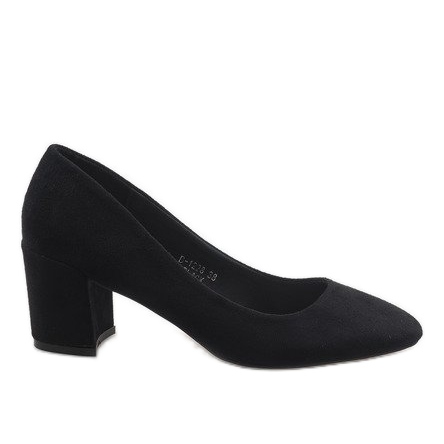 Crne antilop pumpe na stupu D-1228 crno