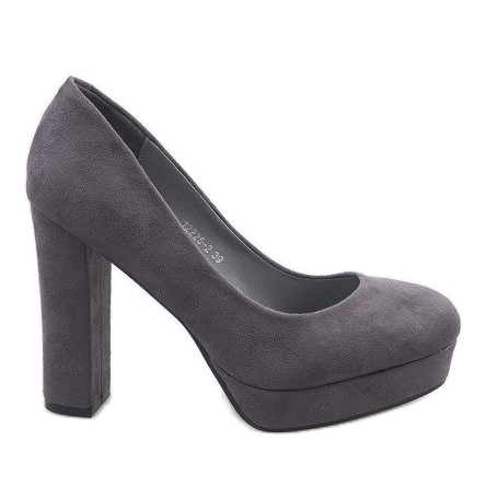 Sive pumpe od antilopa na stupu 12225-2 siva