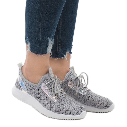 Sportske cipele sive mreže G8347-1 siva