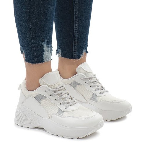 Bijele sportske cipele BY-080 bijela