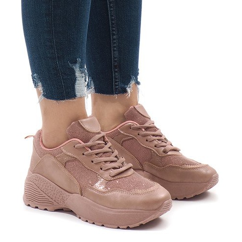 BY-080 ružičaste sportske cipele ružičasta