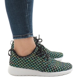 Crne sportske cipele 619 crna višebojan