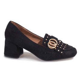 Crne antilop pumpe na stupu LB-339 crno