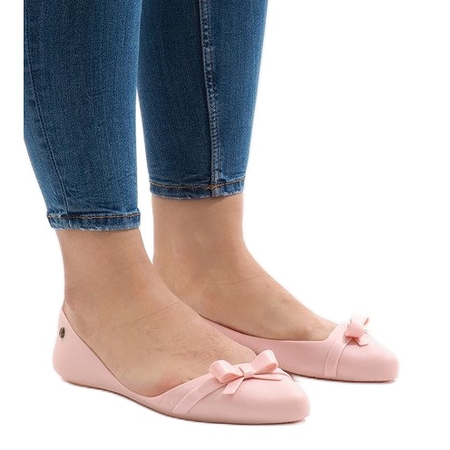 Ružičaste balerinke JX1018-6 ružičasta