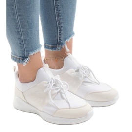 Bijele sportske cipele BY-069 bijela