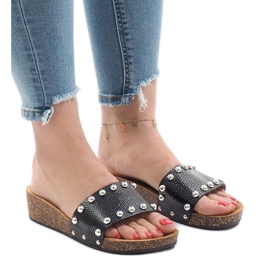 Crne štikle AC-2809 crna