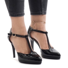 Crne pumpe na stupu A509-22-1 crna