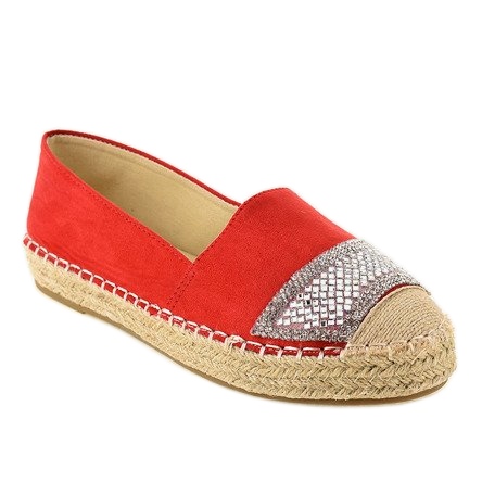 Crvene espadrile tenisica na platformi 180-6 crvena