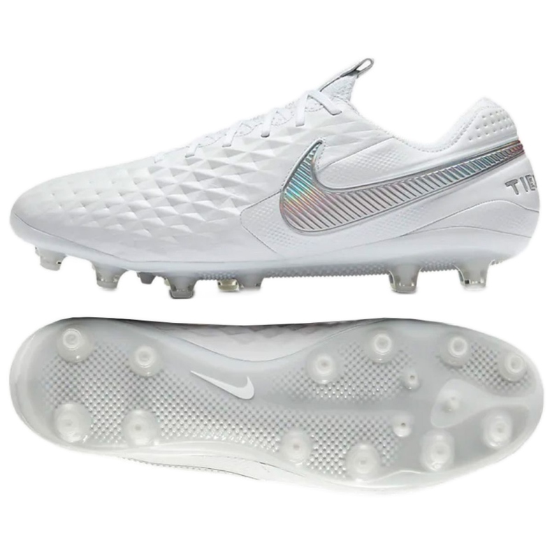 Nike Tiempo Legend 8 Elite AG-Pro M BQ2696-100 nogometna cipela bijela bijela