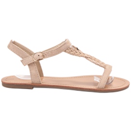 Ch. Creation Sandale od antilopa smeđa