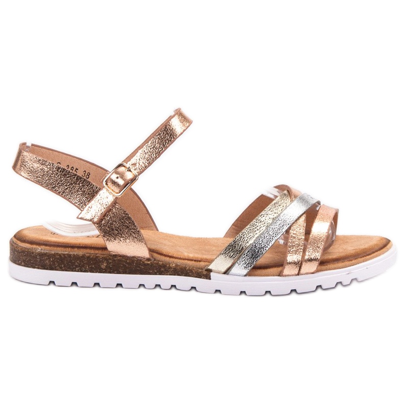 Bestelle Ležerne sandale žuta boja