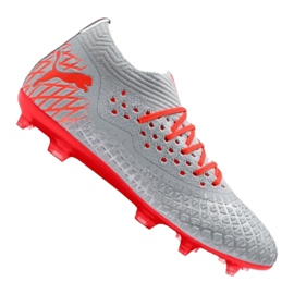 Kopačke Puma Future 4.2 Netfit Fg / Ag M 105611-01 višebojan siva