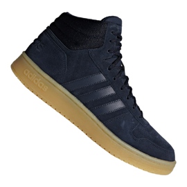 Košarkaške cipele adidas Hoops 2.0 Mid M F34798 tamnoplava tamnoplava
