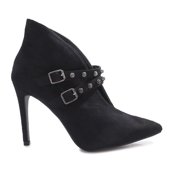 Crne čizme na štikli Karine crno