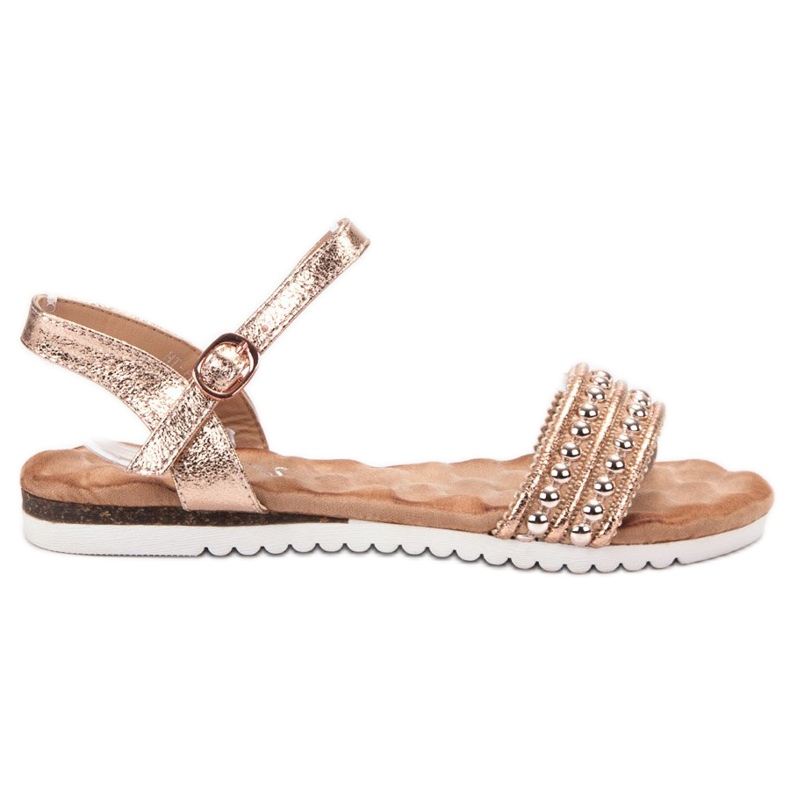 Emaks Udobne ženske sandale žuta boja