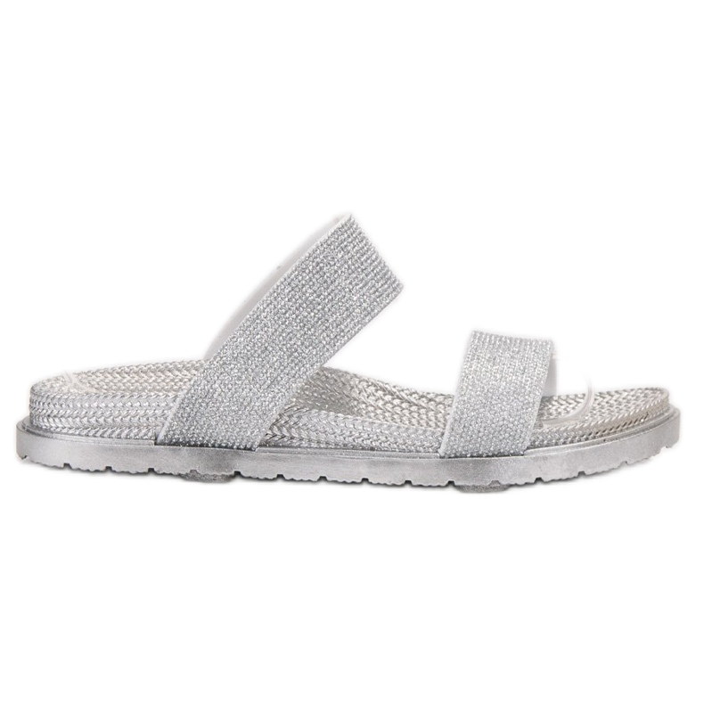 EXQUILY Modne gumene papuče siva