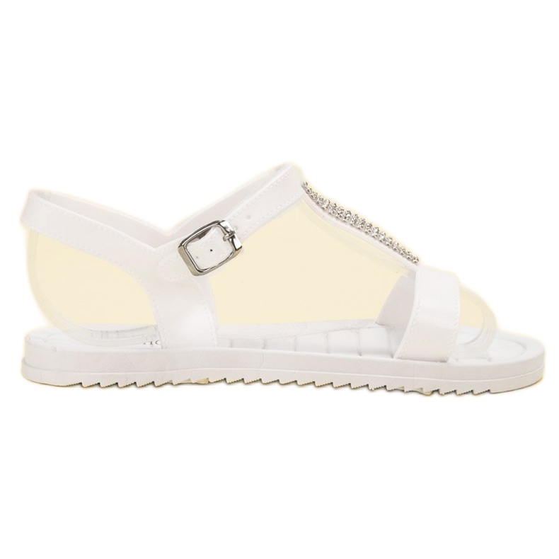 SHELOVET Gumene sandale bijela