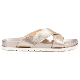 Emaks Zlatne papuče sa sjajem zlatni