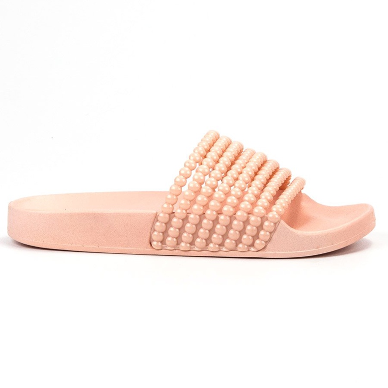Bestelle Gumene papuče s perlicama ružičasta