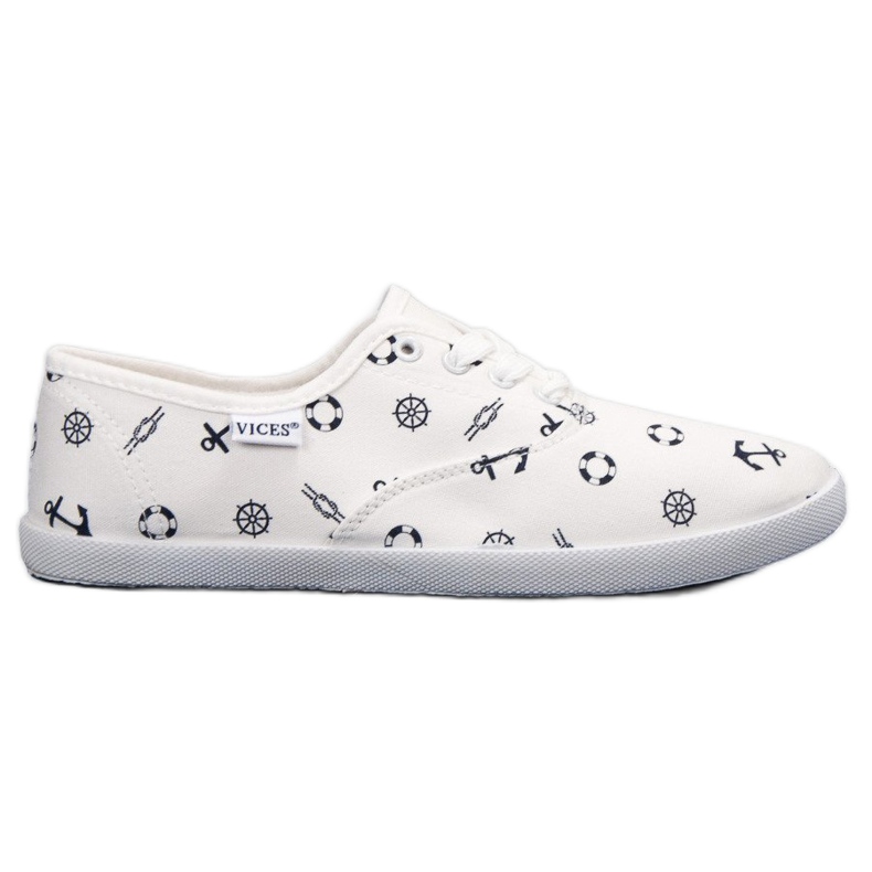 VICES mornarske tenisice bijela