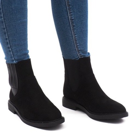 Tople čizme J-8678 Crne crna