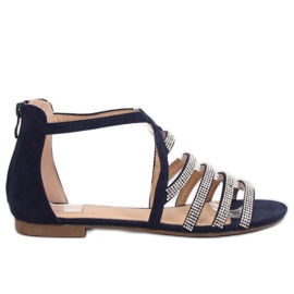 Ženske tamnoplave sandale LL6339 Plave tamnoplava