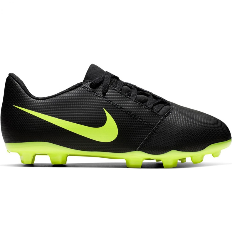 Nike Phantom Venom Club Fg Jr AO0396 007 nogometne cipele crne crno crno