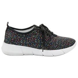 Bona Sportska obuća s točkicama crna