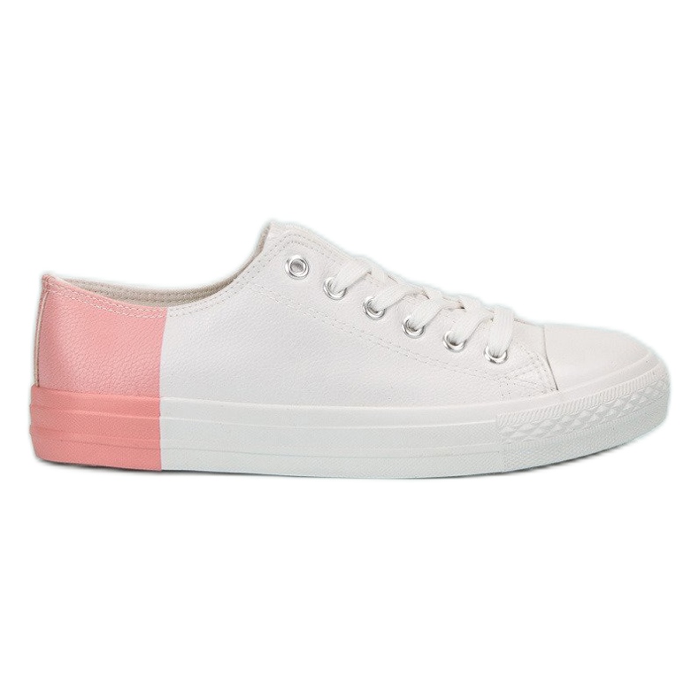 SHELOVET Tenisice s eko kožom bijela