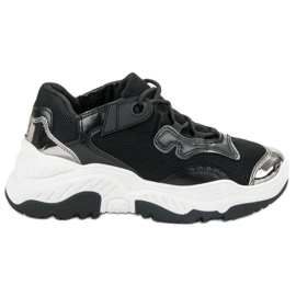 Small Swan Ženske crne tenisice crna