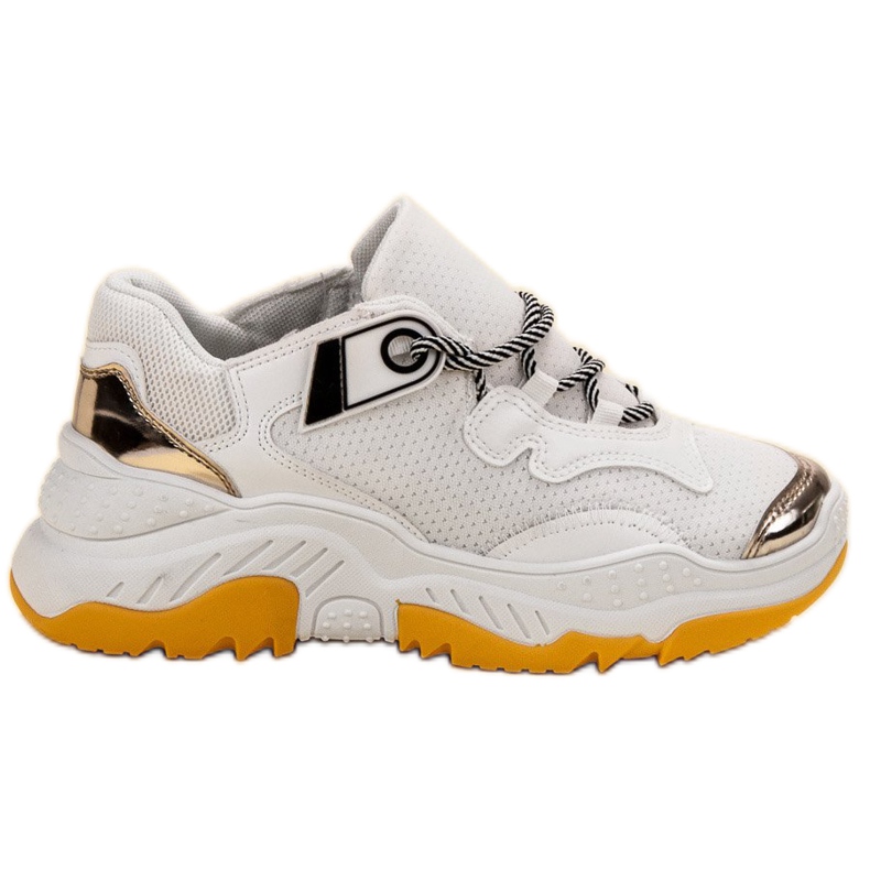 Small Swan Ženske bijele tenisice bijela