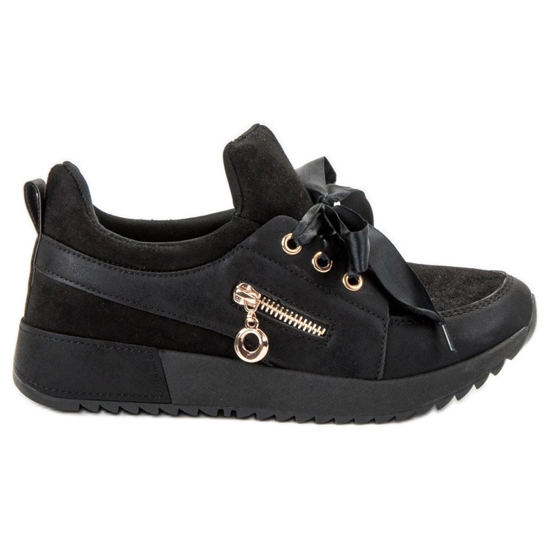 SHELOVET Brokadne cipele crno