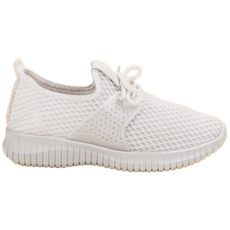 SHELOVET Tekstilne sportske cipele bijela