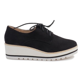 Jazz cipele na klin LM-029 crne boje crna