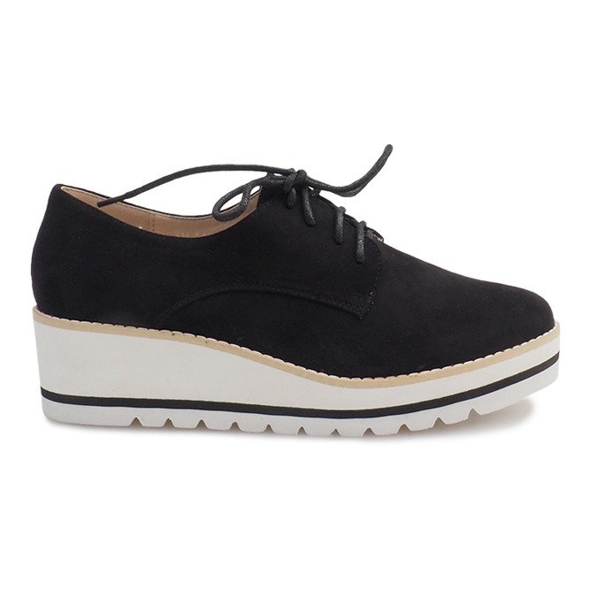 Jazz cipele na klin LM-029 crne boje crno