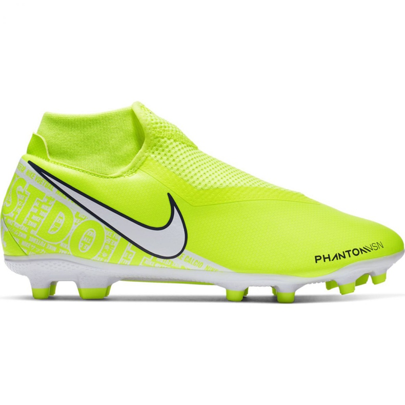 Nike Phantom Vsn Academy Df FG / MG M AO3258-717 nogometne cipele ružičasta žuta boja