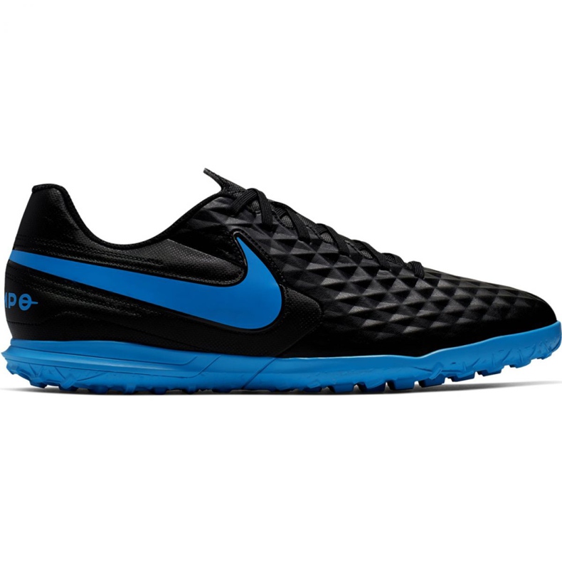 Nogometne cipele Tiempo Nike Legend 8 Club Tf M AT6109 004 crne crno crno