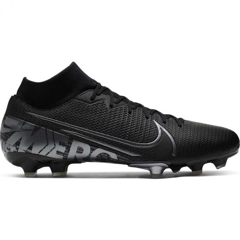 Nike Mercurial Superfly 7 Academy FG / MG M AT7946-001 nogometna cipela crno crno