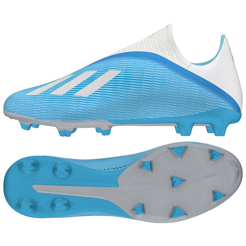 Kopačke Adidas X 19.3 Ll Fg M EF0598 plava plava