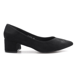 Crne pumpe na srčanom stupu crna