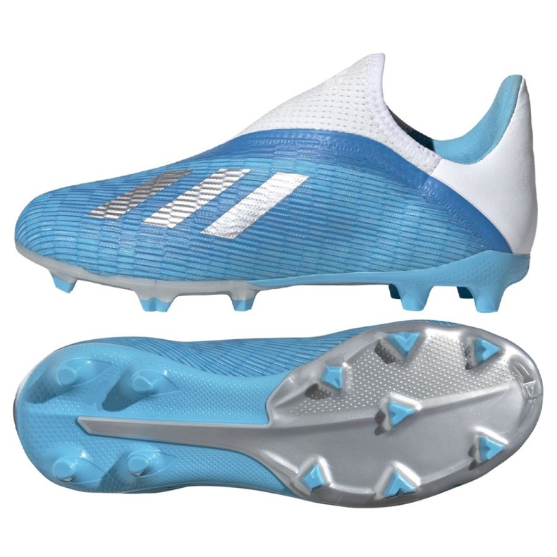 Kopačke Adidas X 19.3 Ll Fg Jr EF9114 plava plava