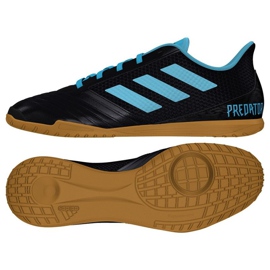 Unutarnje cipele adidas Predator 19.4 In Sala M F35631 crna crna