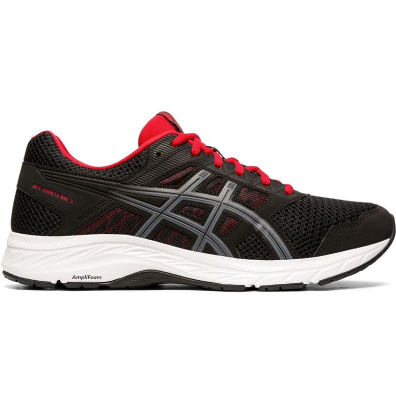Asics Gel Contend 5 M 1011A256 005 crvene crvene cipele crno