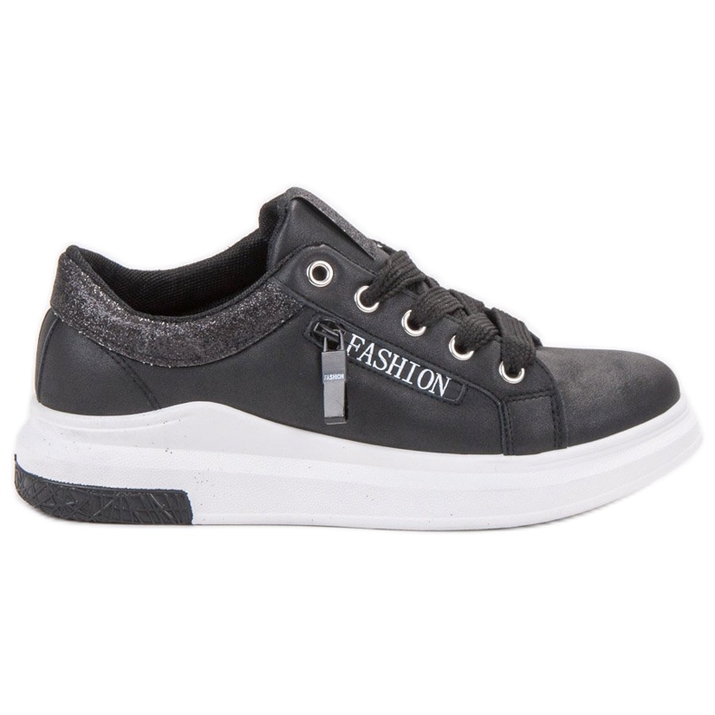 SHELOVET Modne sportske cipele crno