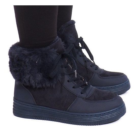 Dobro izolirane čizme R138 Navy Blue mornarsko plava