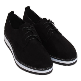 Crne ženske mokasine C-7225 Crne crna