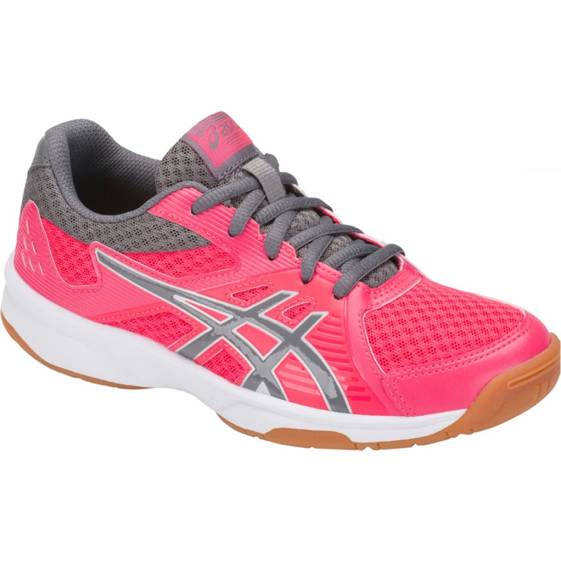 Asics Upcourt 3 Gs Jr 1074A005-700 odbojkaške cipele raznobojna ružičasta