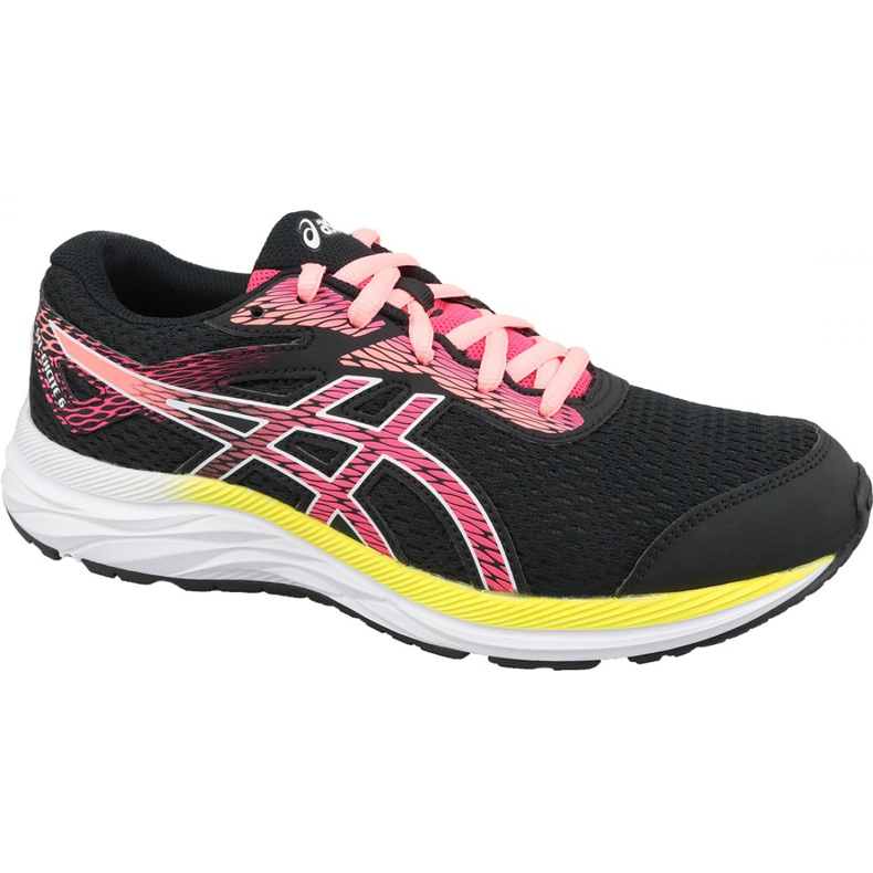 Patike za trčanje Asics Gel-Excite 6 Gs Jr 1014A079-002 crno ružičasta