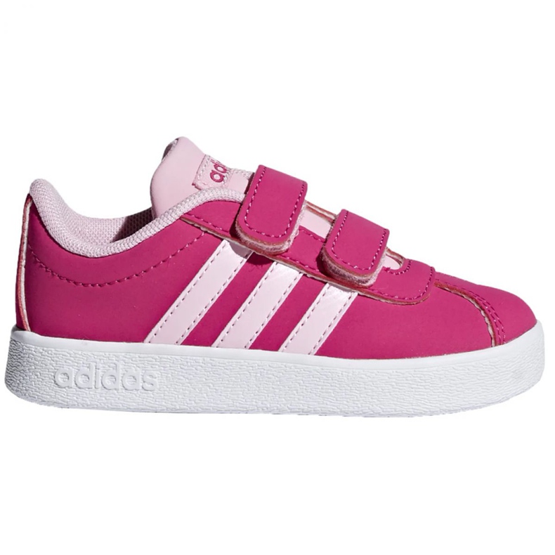 Adidas cipele Vl Court 2.0 Cmf Jr F36406 ružičasta
